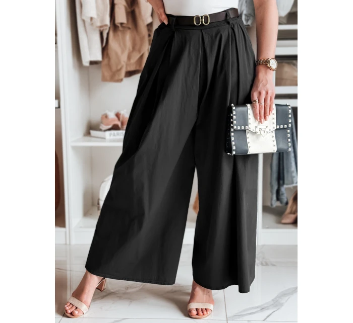 FLOWES sukňa s opaskom čierna FashionStreet UY2591