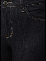 Jeansy damskie flare z wysokim stanem granatowe FashionStreet UY3246 Jeansy damskie flare z wysokim stanem granatowe FashionStreet UY3246