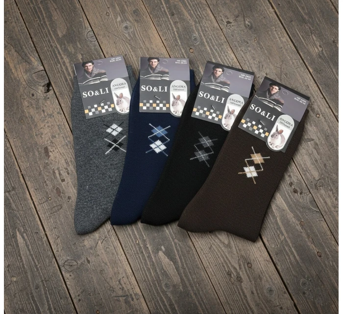 WiK SO&LI ponožky art.001/14 Angora pánske 39-46 WiK SO&LI ponožky art.001/14 Angora pánske 39-46