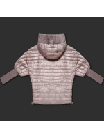 Dámska bunda Minority bat light pink (P3-6913-52)