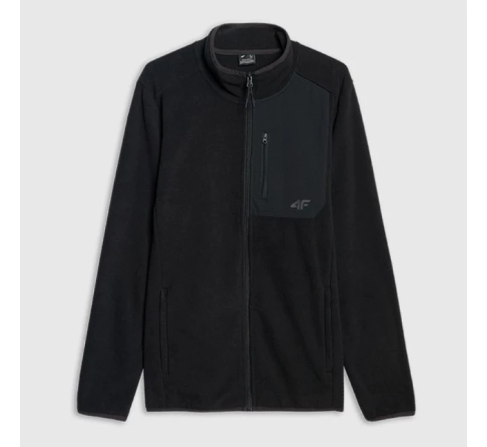 Pánský fleece s límcem model 21815629 - 4F Pánský fleece s límcem model 21815629 - 4F