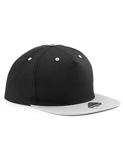 B 5 panelová Snapback kontrastní kšiltovka 53. black/grey model 22482059 - Beechfield
