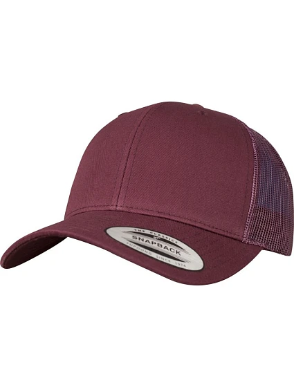 Flexfit 6606/6606T 6-panelová vintage čiapka „Trucker“ 55.6606 bordová Flexfit 6606/6606T 6-panelová vintage čiapka „Trucker“ 55.6606 bordová