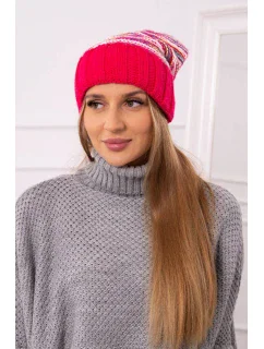 Dámska čiapka Feba K330 pink neón