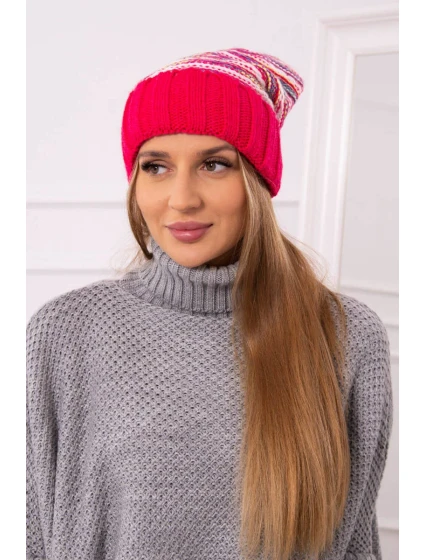Dámska čiapka Feba K330 pink neón Dámska čiapka Feba K330 pink neón