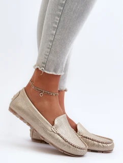 Dámské mokasíny Zlaté model 21653948 - Boto