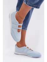 Sportovní dámské baleríny s pásky Modré Farvessa