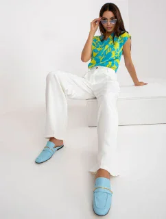 DHJ nohavice SP 15679.01X biela