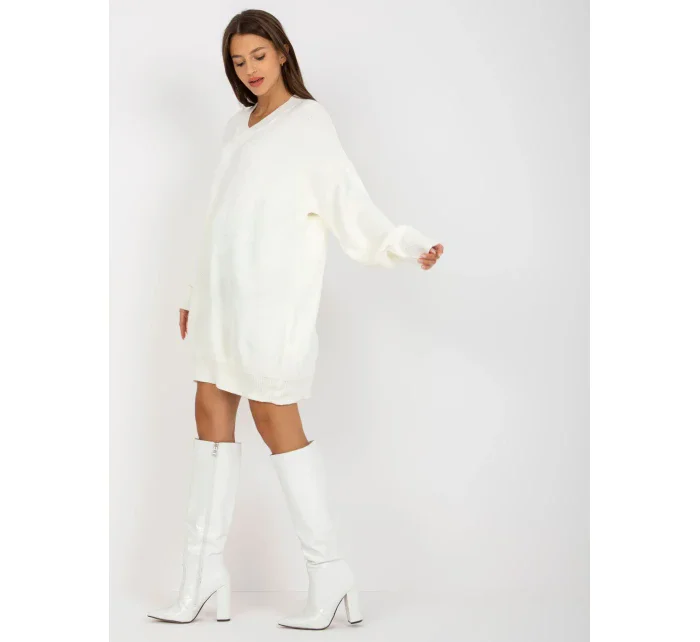 Svetr LC SW model 17655257 ecru - FPrice Svetr LC SW model 17655257 ecru - FPrice