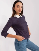 Blúzka LK BZ 506477.70P tmavomodrá Blúzka LK BZ 506477.70P tmavomodrá