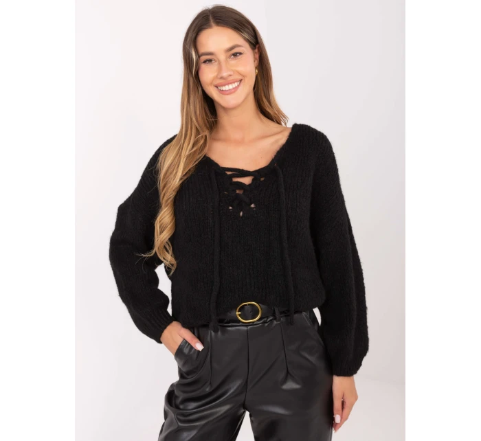 Jumper MI SW 0919.18 čierny