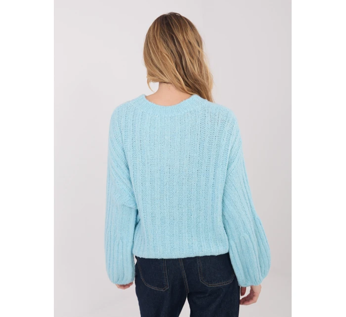 Jumper MI SW 1215.51 svetlomodrý