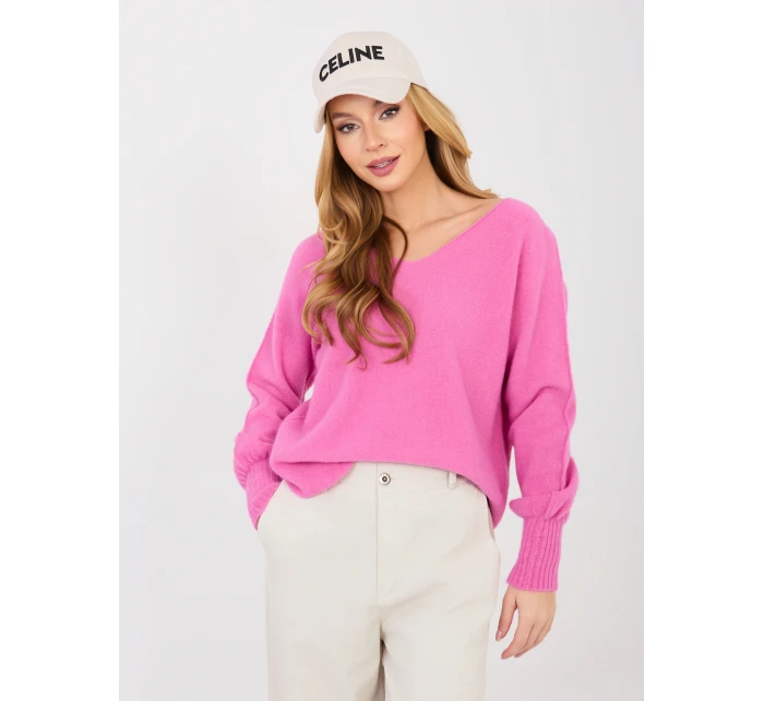 Jumper MI SW 2201.16P tmavoružový Jumper MI SW 2201.16P tmavoružový