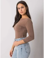 Blúzka RV BZ 7316.06X hnedá