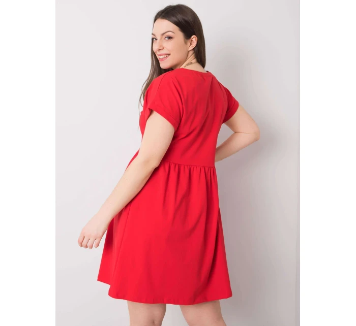 Šaty RV SK 6292.09P červená