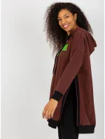 Mikina VI BL model 17926415 tmavě hnědá - FPrice