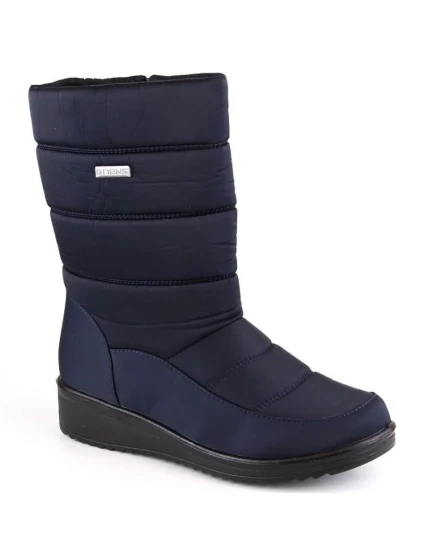 Dámske vysoké snehové topánky W EVE436B navy blue - Novinky Dámske vysoké snehové topánky W EVE436B navy blue - Novinky