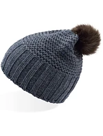 Bianco Pletená čepice s bambulí " model 22452629 - Atlantis Headwear Bianco Pletená čepice s bambulí " model 22452629 - Atlantis Headwear