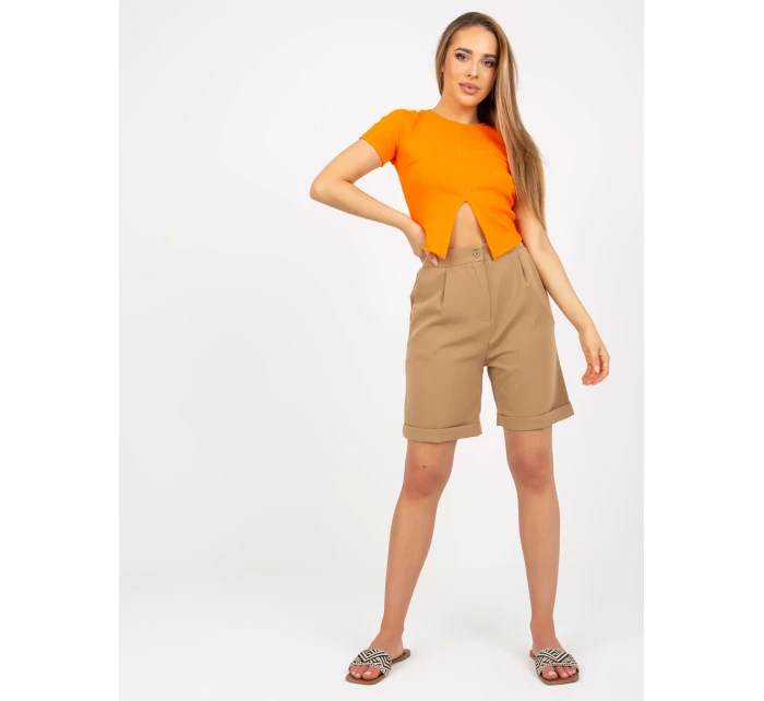 Dámské šortky BR SN 102 tmavě lila