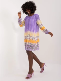 DHJ SK N8524 Šaty.14x fialová