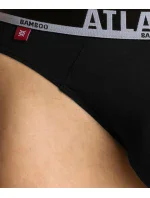 Pánske bambusové nohavičky ATLANTIC PREMIUM - čierne Pánske bambusové nohavičky ATLANTIC PREMIUM - čierne