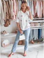 Dámské oversize tričko s  white Dstreet model 21984430 - FashionStreet