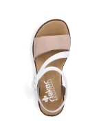 Pohodlné kombinované sandále Rieker W RKR678