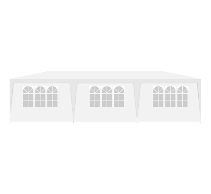 ZÁHRADNÝ CATERINGOVÝ STAN 9x3M + 8 STIEN BIELY
