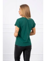 model 18748293 je moje kardio tmavě zelená halenka - K-Fashion model 18748293 je moje kardio tmavě zelená halenka - K-Fashion