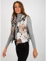 Dámska vesta RV KZ 11445.98P béžová Dámska vesta RV KZ 11445.98P béžová