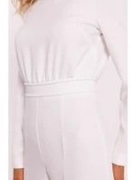 M811 Kombinéza s ramennými vypchávkami - ecru