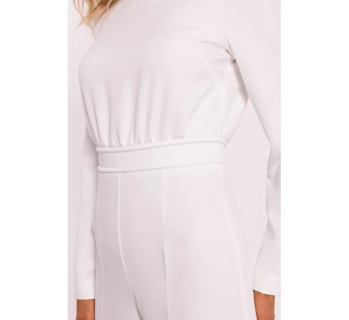 M811 Kombinéza s ramennými vypchávkami - ecru