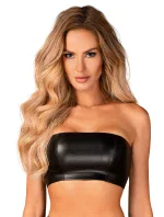 Jedinečný top Hermeza top black - Obsessive