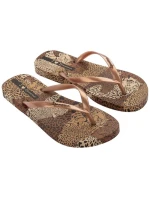Dámske žabky Animal W 83617AY384 Brown with beige pattern - Ipanema