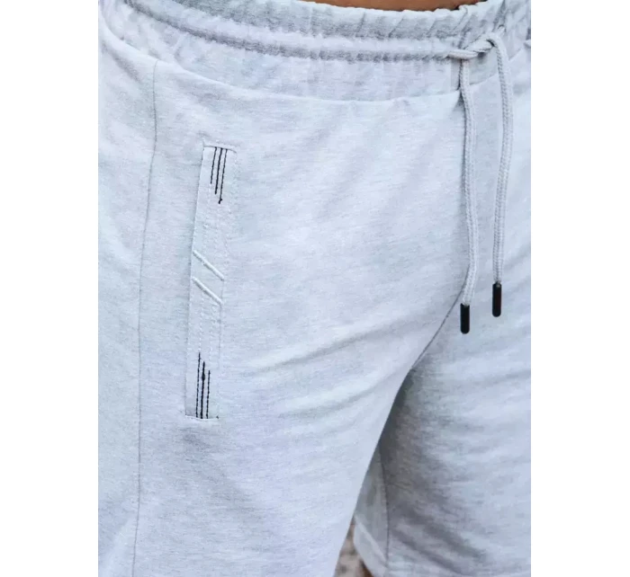Pánské světle šedé šortky Dstreet model 21965106 - FashionStreet
