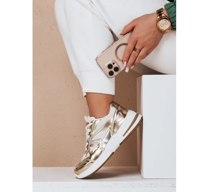 Dámské tenisky s podrážkou gold Dstreet model 21983263 - FashionStreet