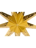 DEKORÁCIA PAPIEROVÁ HVIEZDICA Š.45 CM 9 ZLATÉ RÁMY detské