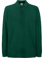 Fruit of the Loom Premium Polo LSL Piqué – polokošeľa s dlhým rukávom 16.3310 lesná zeleň