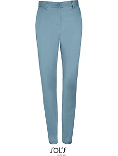 SOL'S Women Dámské saténové elastické kalhoty dark blue model 22521048