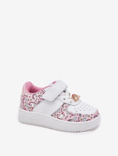 Dziecięce Sneakersy Buty Sportowe Jednorożce Różowe Thalia