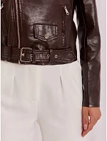Kurtka IR KR model 22272281 ciemny brązowy - FPrice Kurtka IR KR model 22272281 ciemny brązowy - FPrice