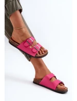 Dámske papuče s prackami Fuchsia Oliena Dámske papuče s prackami Fuchsia Oliena