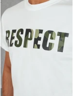Pánské tričko s potiskem bílé Dstreet model 21988504 - FashionStreet