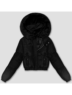 Černá krátká zimní bunda typu  model 21483436 - J.STYLE