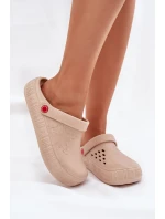 Dámské Lehké Pantofle Big Star model 21682541 Béžové - Big Star Shoes