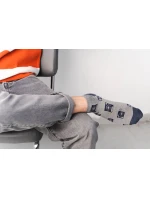 Ponožky 025-045 Melange Grey - Steven Ponožky 025-045 Melange Grey - Steven