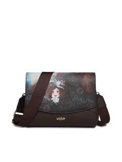 Dámska kabelka Vushie Rosalie so zaoblenou chlopňou