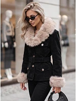 Kurtka damska z odpinanym czarna model 22346202 - FashionStreet