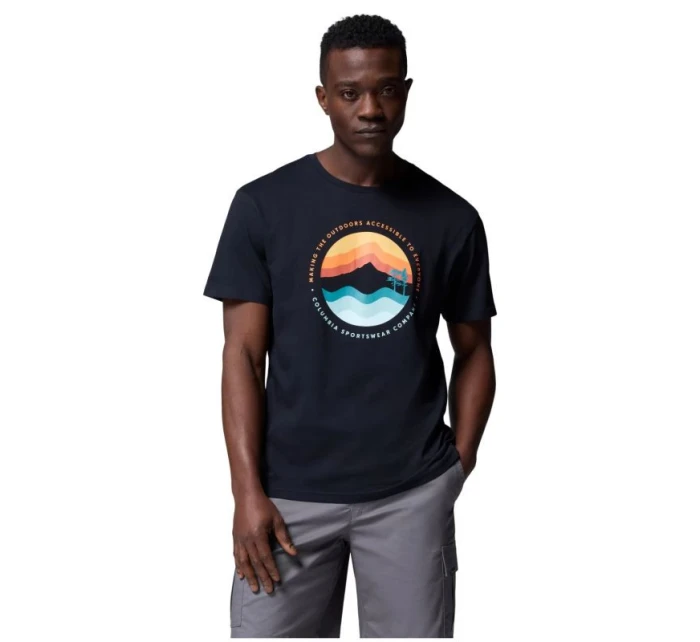 Columbia Path Lake II Graphic Tee M Tričko 1934814024