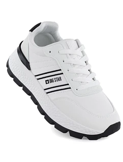Dámska športová obuv na platforme biela Big Star TT274882